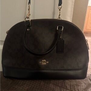 Coach Brown and Black Women's Bag